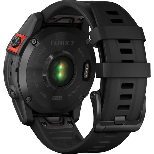 Garmin Fenix 7 Solar smartwatch, 47mm (svart)