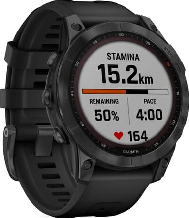 Garmin Fenix 7 Solar smartwatch, 47mm (svart)