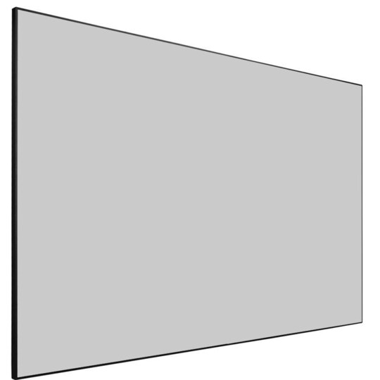Grandview Edge 120” skärm med fixerad ram (grå)