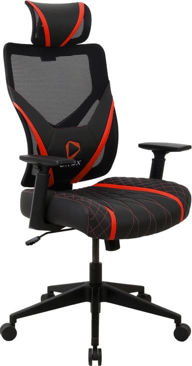 Onex GE300 gamingstol (svart/röd)