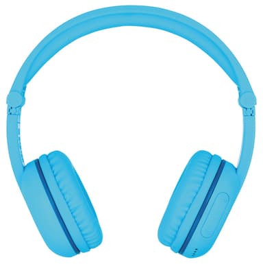 BuddyPhones PLAY BT on-ear hörlurar (blå)