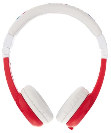 BuddyPhones Explore on-ear hörlurar (röd)