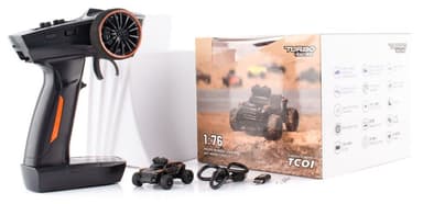 Turbo Racing Baby Monster Truck 1/76 Svart - RTR