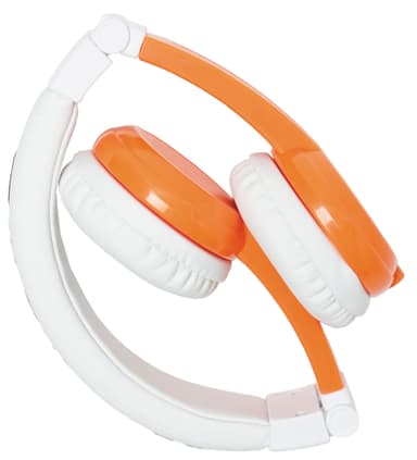BuddyPhones Explore on-ear hörlurar (orange)