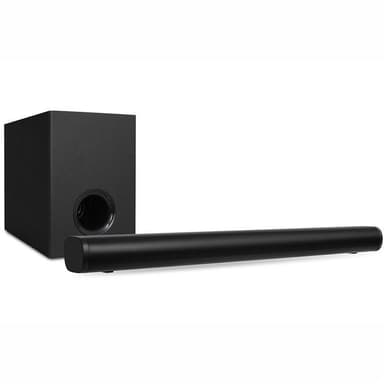Soundbar med trådlös subwoofer och Bluetooth
