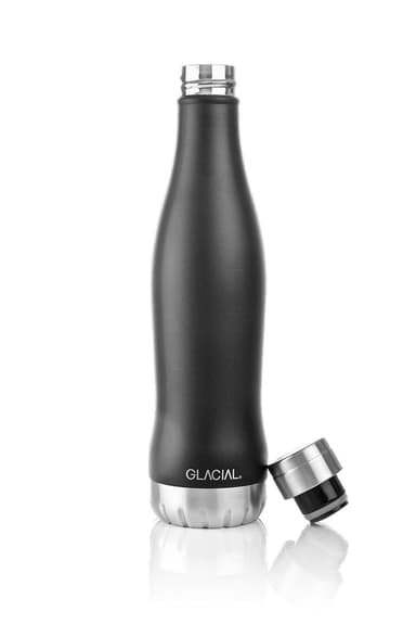 Glacial vattenflaska GL1818400015 (mattsvart)