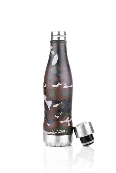 GLACIAL Bottle - Green Camo 400ml