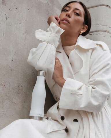 Glacial vattenflaska GL2118500174 (matte white)