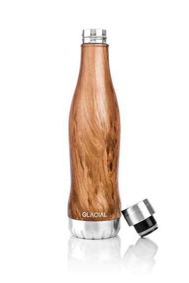 Glacial vattenflaska GL1818400016 (teakträ)