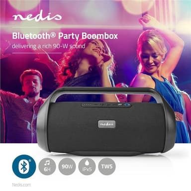 Partybergsprängare | 6 timmars speltid | Bluetooth® | TWS | Bärha