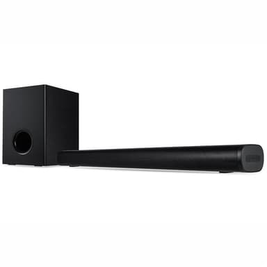 Soundbar med trådlös subwoofer och Bluetooth