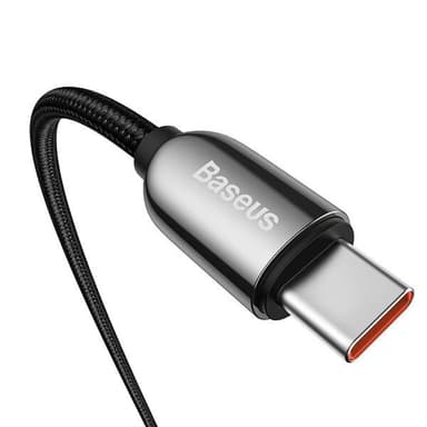 Baseus Display PD USB-C - USB-C 100W 1 m Svart