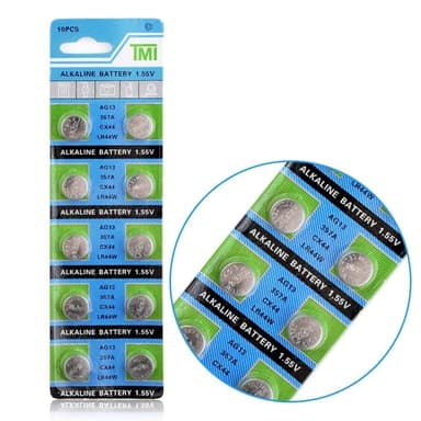 Alkalisk Knappcellbatteri SR44 / V357 / LR44 / AG13 Storpack