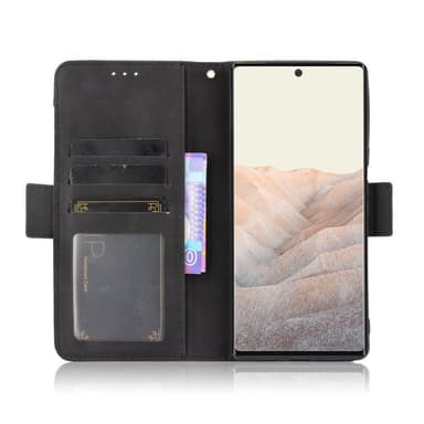 Google Pixel 6 Pro Plånboksfodral  - Svart