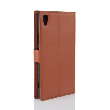 Sony Xperia XA1 Ultra - Retro Plånboksfodral - Brunt