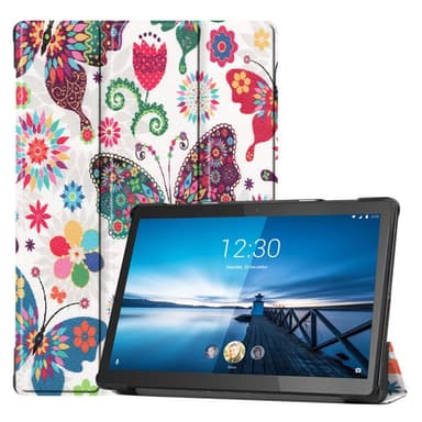 Tri-fold Fodral till Lenovo Tab M10 FHD REL TB-X605FC - Butterfly ...