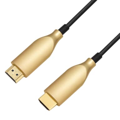 NÖRDIC 15m aktiv AOC Optisk Fiberkabel HDMI 2.1 8K 60Hz 4K 120Hz 48Gbps Dynamic HDR, eARC, VRR kompatibel med RTX 3080 3090