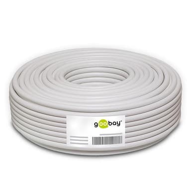 Goobay Högtalarkabel transparent CU