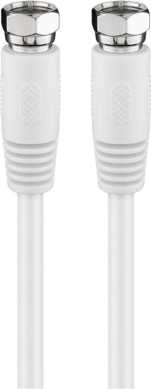 Goobay SAT-antennkabel (80 dB), dubbelskärmad