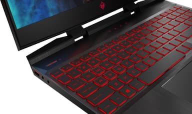 HP Omen 15-dc0803no 15.6" bärbar dator gaming (svart)