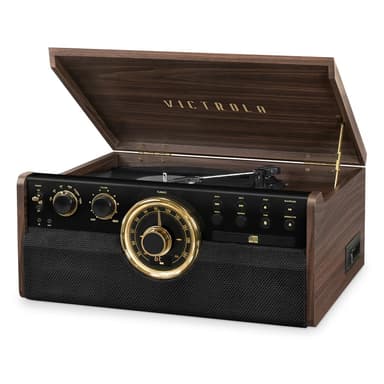 Victrola Empire Music System Espresso
