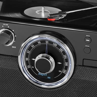 Victrola Empire Music System Espresso