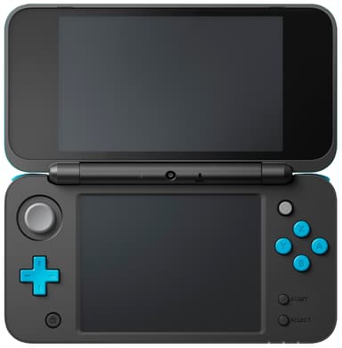 New Nintendo 2DS XL spelkonsol EU modell (svart/turkos)