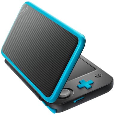 New Nintendo 2DS XL spelkonsol EU modell (svart/turkos)