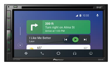 Pioneer AVH-Z5200DAB Multimediaspelare DAB radio/Apple CarPlay
