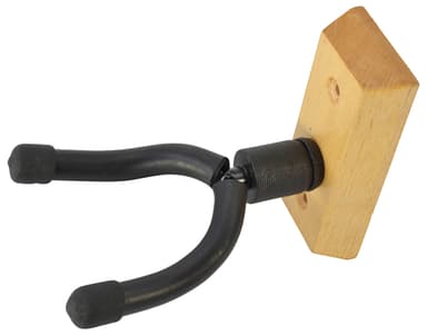 Gitarrväggfäste, trä