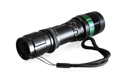 Bärnsten ficklampa 365nm LED