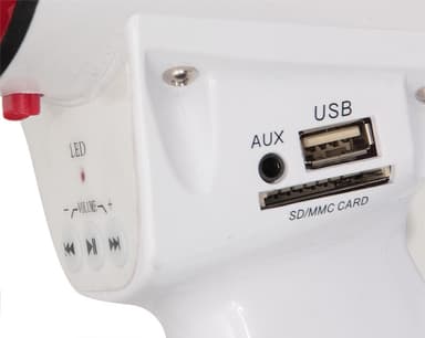LTC Megafon med USB, SD och AUX ingång