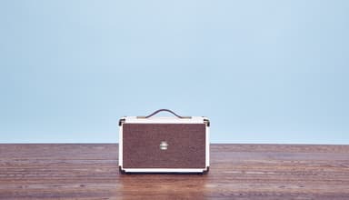 GPO WESTWOOD Bluetooth Högtalare Vit/Brun