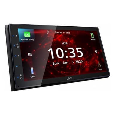 JVC KW-M560BT Bluetooth, Apple CarPlay och Android Auto