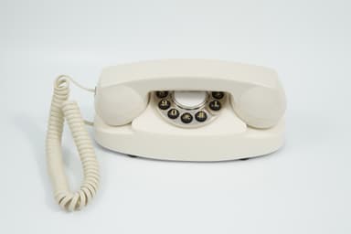 GPO Audrey Retrotelefon - Vit