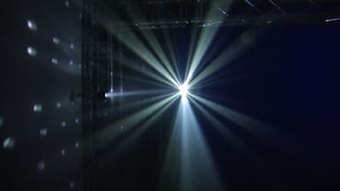 Komplett LED 20 cm Discoboll set