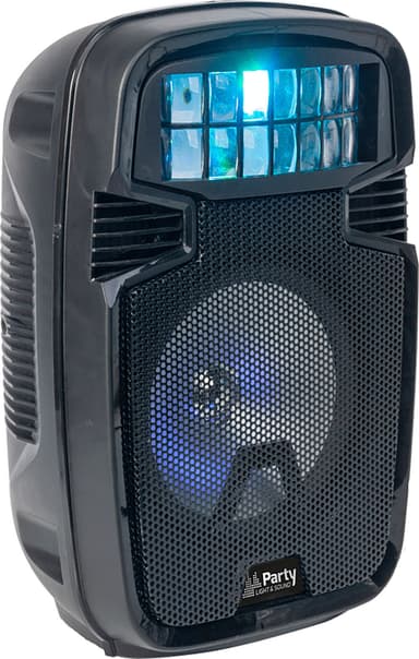 LED-belyst aktiv högtalare m. Bluetooth