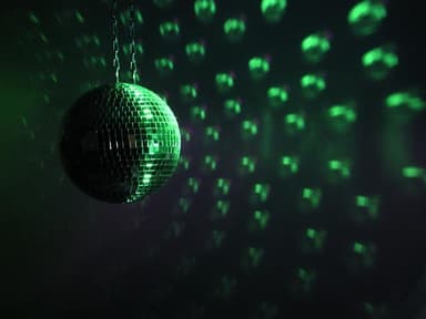 Komplett Discoboll set 30 cm