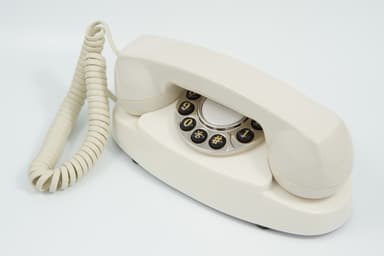 GPO Audrey Retrotelefon - Vit
