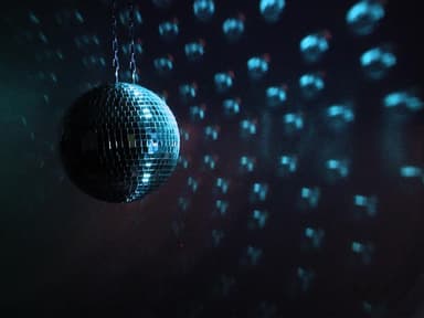 Komplett Discoboll set 30 cm