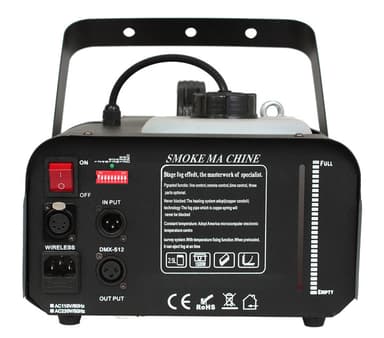 Ibiza Rökmaskin, 1500 watt + DMX