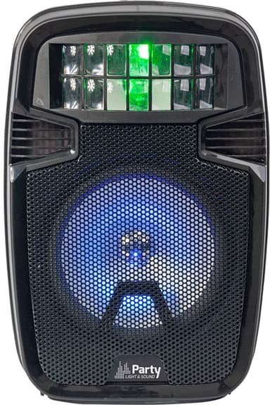 LED-belyst aktiv högtalare m. Bluetooth