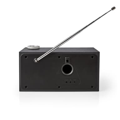 Internetradio med FM/DAB +/Bluetooth, Svart
