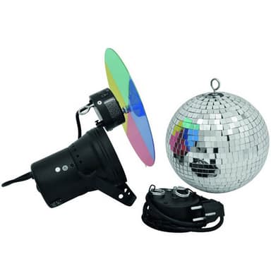 Komplett Discoboll set 30 cm