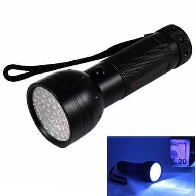 UV Ficklampa med 51 LED dioder