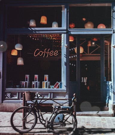 Neonskylt 60 cm ""Coffee""