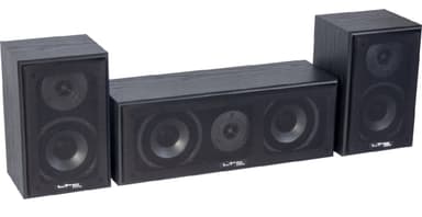 5.0 Surround Sound-högtalarset (svart)