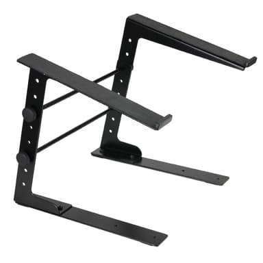Laptopstativ med bord, svart SLT 001