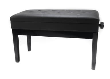 Lyxig dubbel pianobänk