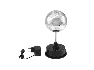 Discoboll 13 cm med LED bas
